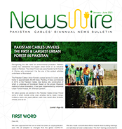 Pakistan Cables unveils the first & largest urban forest in Pakistan